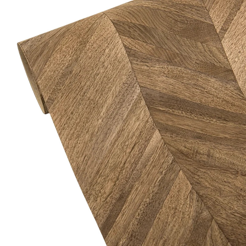 papier décoratif marron rayures diagonales moderne placo bois rectangle usage intérieur mur porte armoire