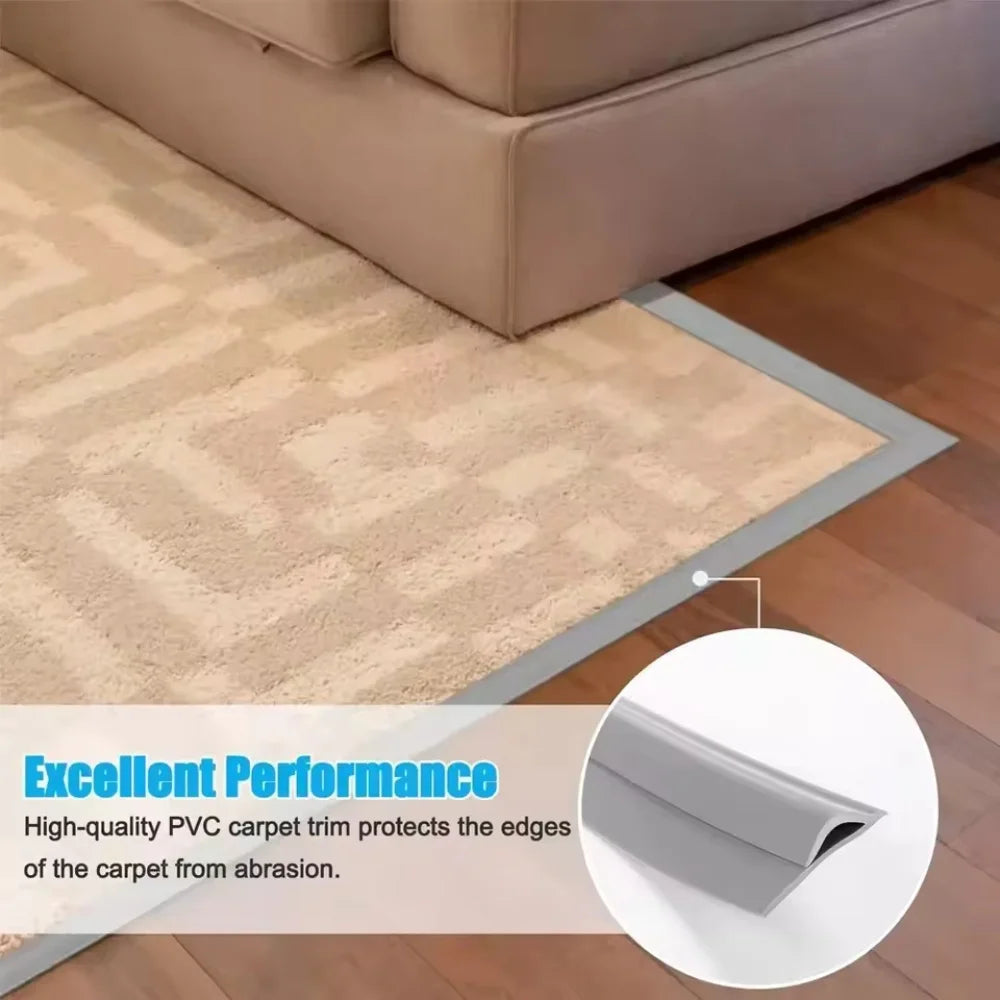 protections d'angle tapis adhésif gris blanc noir moderne minimaliste easy install 3mètres