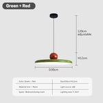 suspension lumineuse moderne vert rouge câble suspendu métal 90 260V 249 2000lm