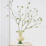 bouquet artificiel feuilles baies branches naturel intérieur décoration maison vert orange bleu beige