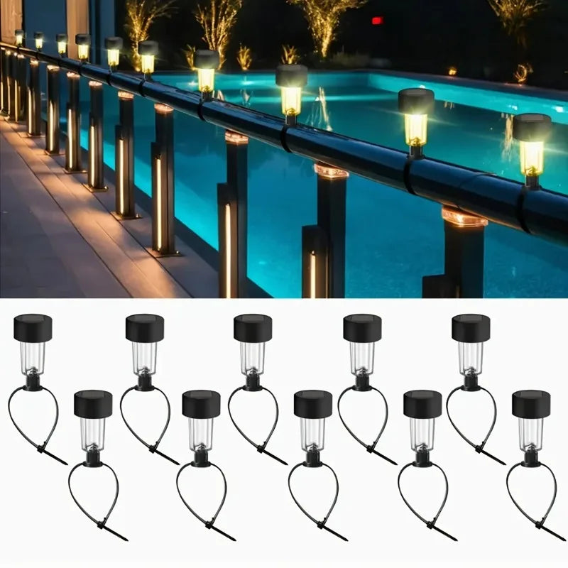 lampe solaire suspendue led noire transparente moderne ip44 extérieure jardin piscine