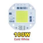 Chip LED COB 50W 70W 100W blanc orange full spectrum connecteurs solderless modernes