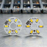 plaque led circulaire 3w blanc chaud 31mm diodes smd5730 usb alimentée 3000k 6000k modernes