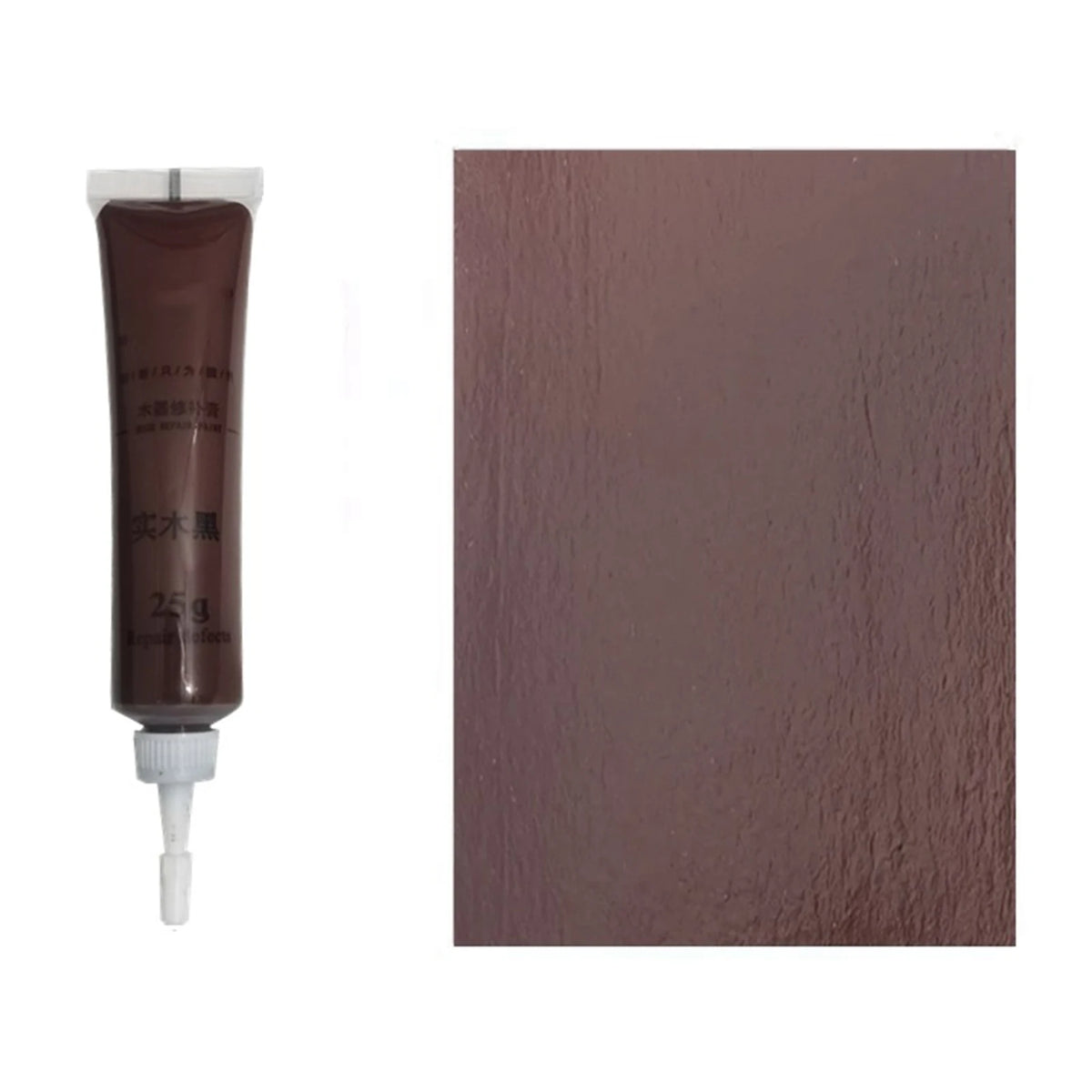 pâte réparation meubles bois remplissage fissures scratches restauration ponçage beige marron gris blanc