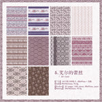 papier patchwork vintage motifs carreaux pois damasé boutons bois opaque mariage anniversaire noël création