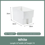 boîtes rangement blancs plastique moderne fixation pots conservation verre couvercles métalliques