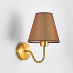 lampe murale tissu or moderne sans ampoule facile éclairage quotidien chambre salle bain