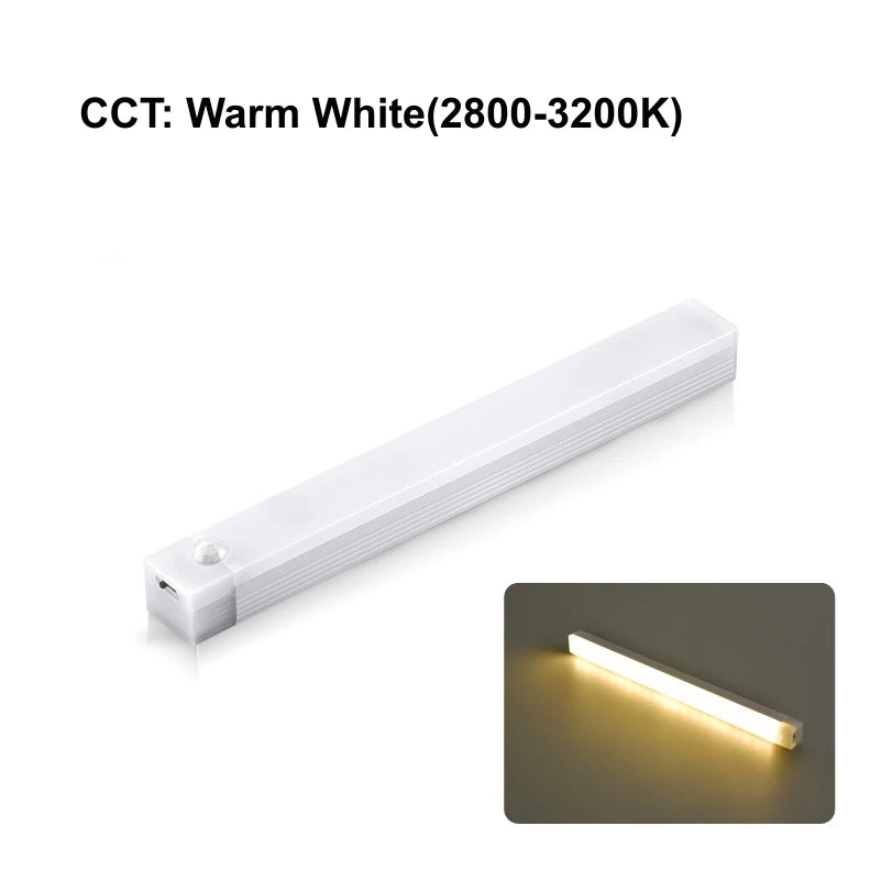 lampe mouvement pir rechargeable usb blanc moderne minimaliste adhésif indicateur charge capteur commutateur 10cm