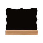 tableau noir portable moderne bois tôle peinte sans fixation vierge texte