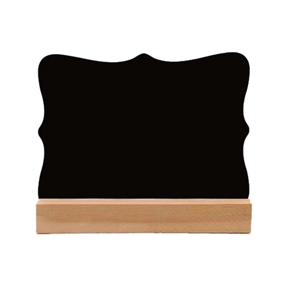 tableau noir portable moderne bois tôle peinte sans fixation vierge texte
