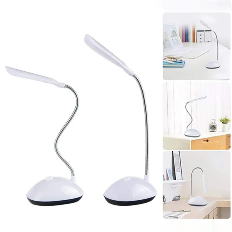 lampe led moderne rechargeable flexible blanc gris clair gooseneck éclairage directionnel minimaliste abs pvc