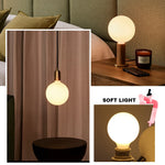 Ampoule LED E27 blanc froid chaud globe sphérique moderne 30000h 249 2000 lumens G80