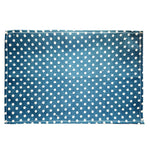 serviettes polyester coton rouge bleu marine vert beige coeurs points classique