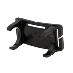 support téléphone noir minimaliste fentes sangle 62mm 31mm 26mm 24mm 225mm