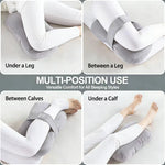 coussin genou gris clair douillet dormeurs latéraux confortable ergonomique poche literie body support