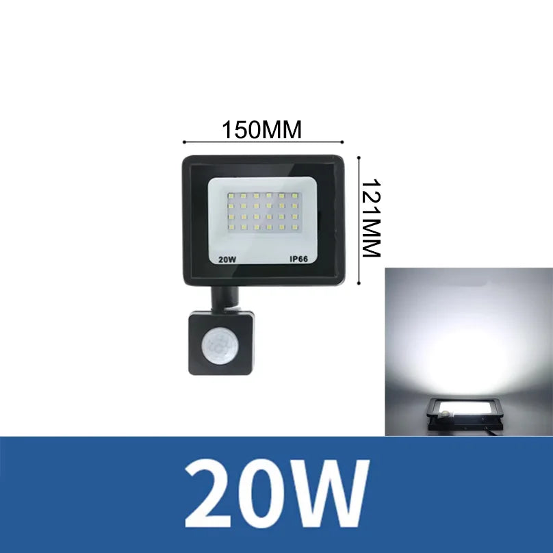 projecteur led extérieur ip66 moderne noir réglable 10w 20w 30w 50w 100w