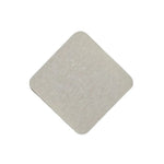 coasters polyester blanc gris moderne antidérapants résistants chaleur textures granuleuses