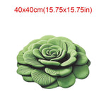tapis fleur rose relief moderne polypropylène maison chambre rouges bleus verts violets noirs blancs