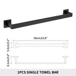 porte serviettes mural acier inoxydable noir doré argenté lisse moderne vis