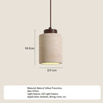 lampe suspendue moderne minimaliste pierre beige brun texture naturelle câble noir salon chambre principal