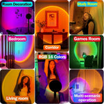 lampe table led noir télécommande batteries aaa changeantes modernes translucentes selfies
