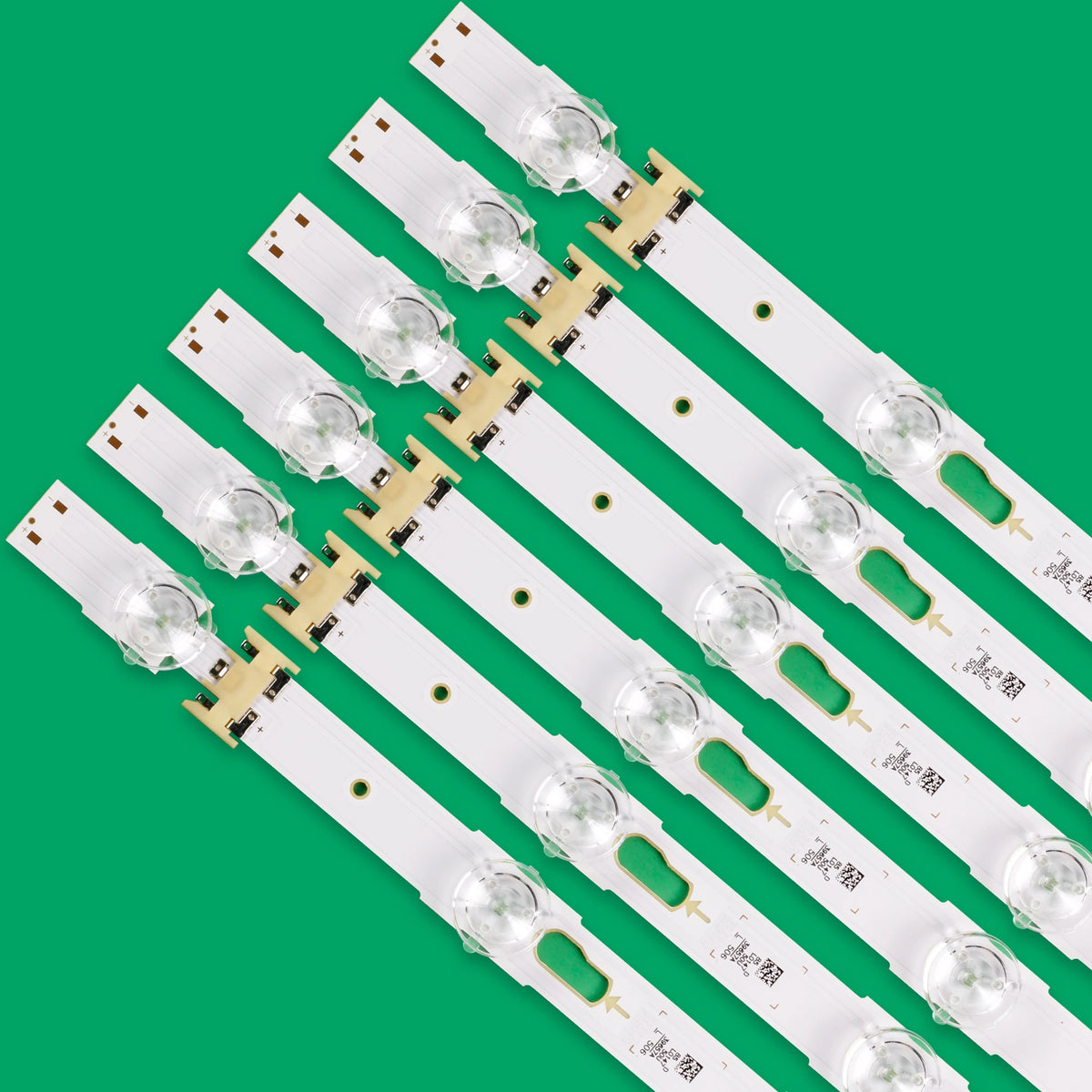 ruban led blanc moderne fixations clips diodes led compatible tv panel numéros applications multiples