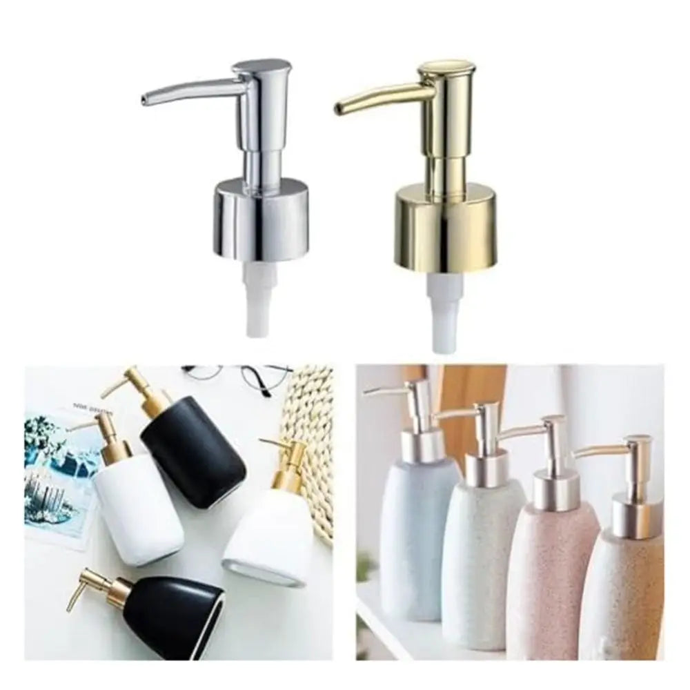 distributeur savon liquide transparent moderne minimaliste couleur dorée noire blanche bleue rose