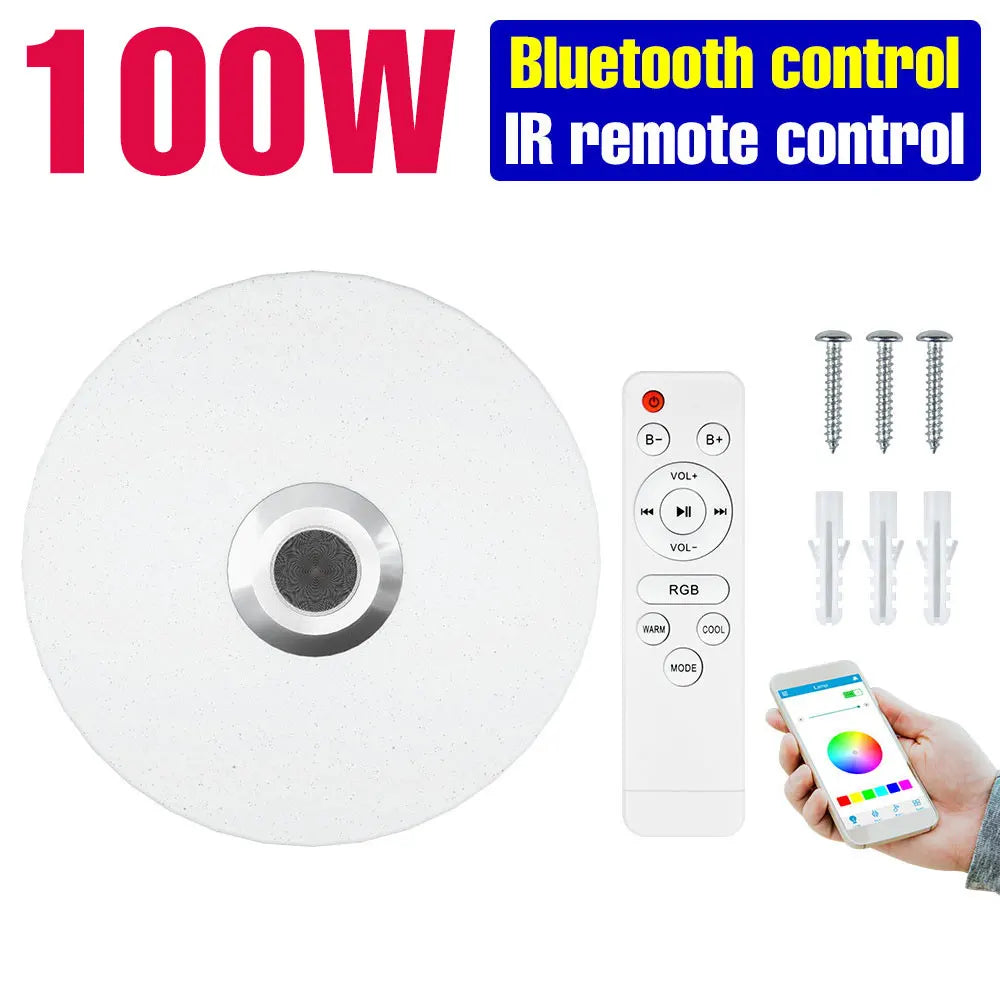 lampe intelligente rgb multicolore bluetooth application télécommande musique économie énergie durable sans clignotement moderne
