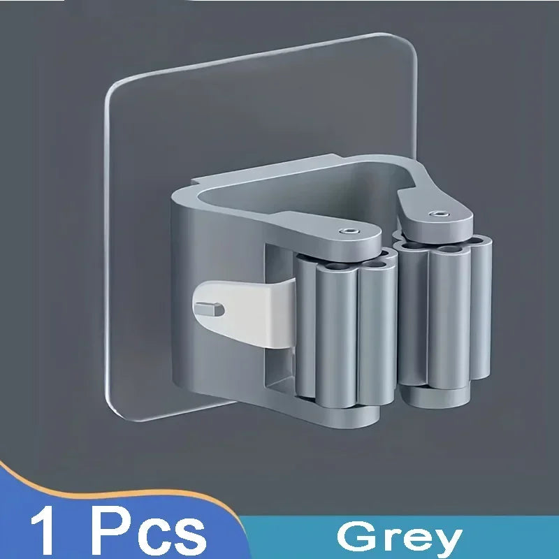 porte brosse dents mural adhésif gris métallisé moderne support rack stockage respectueux environnement single