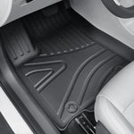 tapis sol coffre voiture noir rayures horizontales moderne imperméable tpe