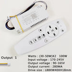 contrôleur led intelligent télécommande câbles signalisation entrée led 1050v moderne blanc