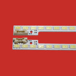 barre lumineuse led 410mm 58 leds blanc jaune connecteurs rouges trous fixation technique