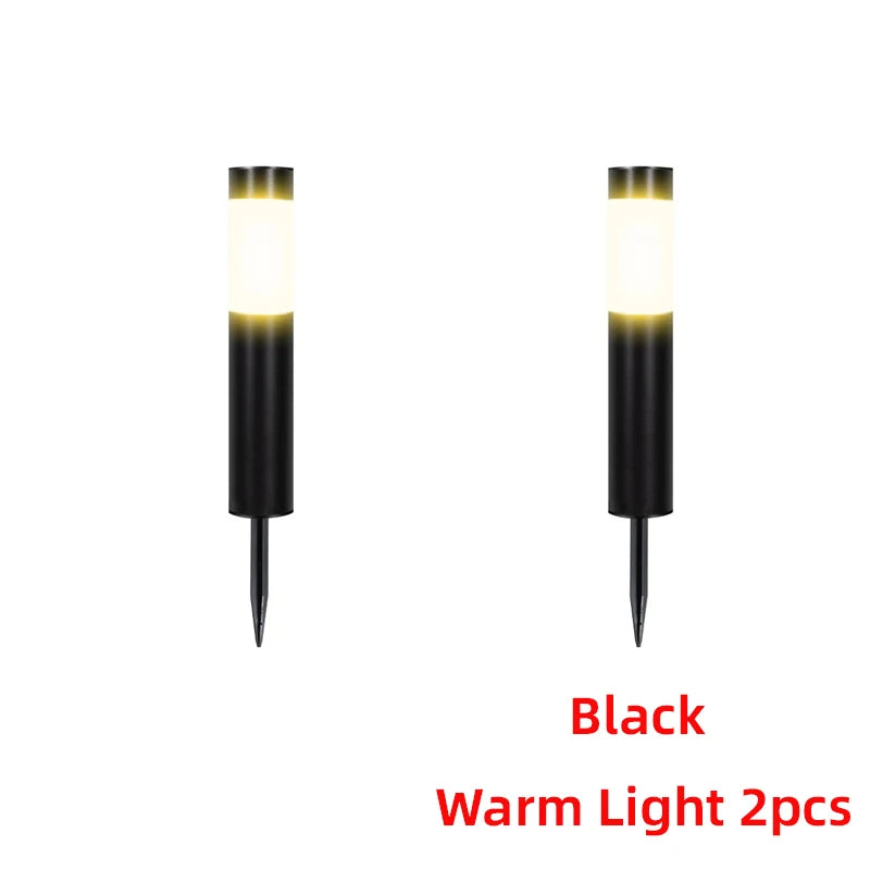 lumière solaire extérieure moderne étanche jardin cheminée ip65 waterproof led