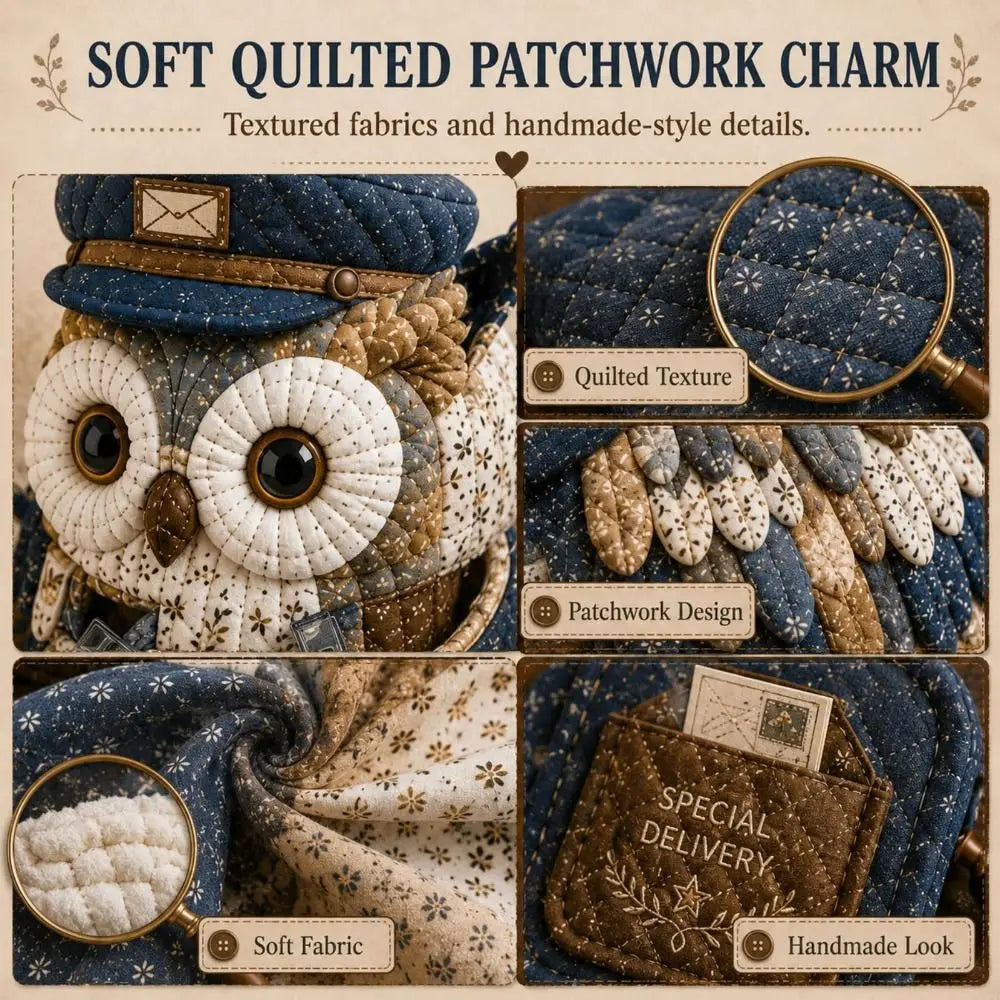 boîte mouchoirs oiseau patchwork tissu doux motifs floraux instructions couture éléments moderne