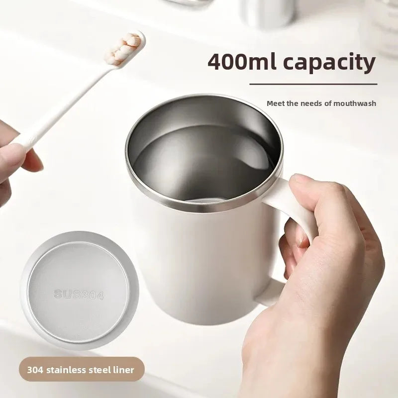 tasse fixe mur magnétique blanc gris moderne minimaliste couvercle support mural