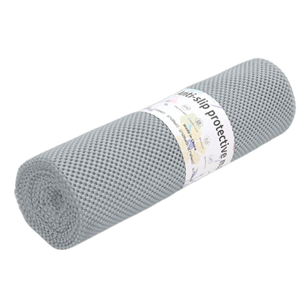 tapis anti dérapant rouleau quadrillé protection tiroirs étagères plateau table beige gris noir