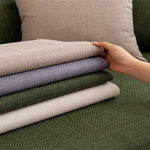 coussin canapé vert olive moderne tissu polyestère petite pointure sans couture