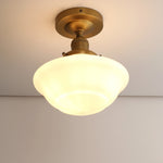 lampe classique or blanc mat éclairage salon chambre vintage moderne