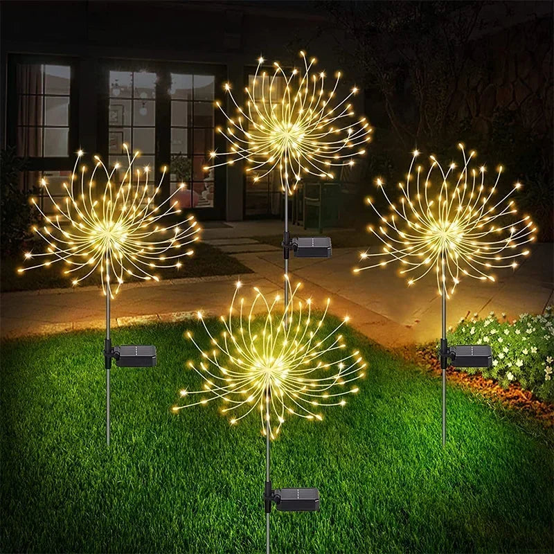 décoration solaire étoile multicolore moderne lumineuse extérieure patio jardin balcon autonomie ip65 abs solar
