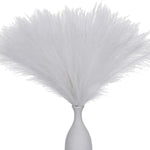 plumes artificielles modernes vase décoration table mariage fête extérieure minimaliste exposées soie naturelle feutrée