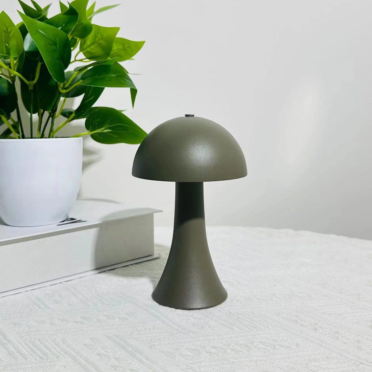 lampe table led rechargeable tactile chambre blanc moderne minimaliste