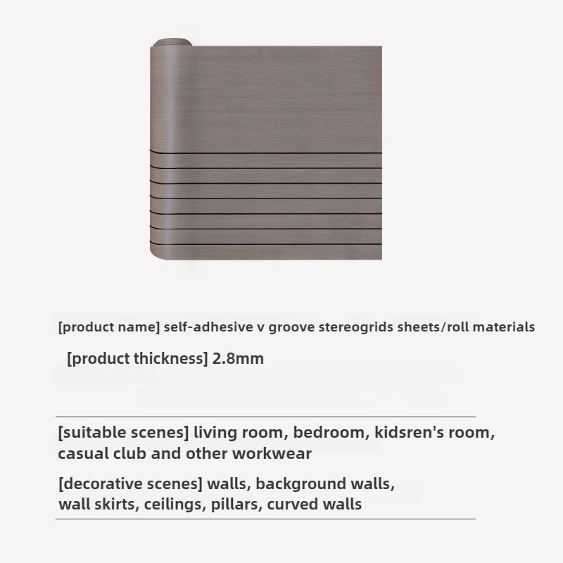 autocollants muraux 3d moderne rayures noires fond beige plaques décoratives autoadhésives pvc minimalistes