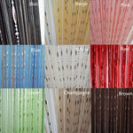 rideau moderne vert marron violet blanc gris bleu rose champagne beige translucent élégant