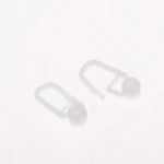 clips rideau blanc moderne soie enrouleur store lit opaques 50pcs universels coulissants