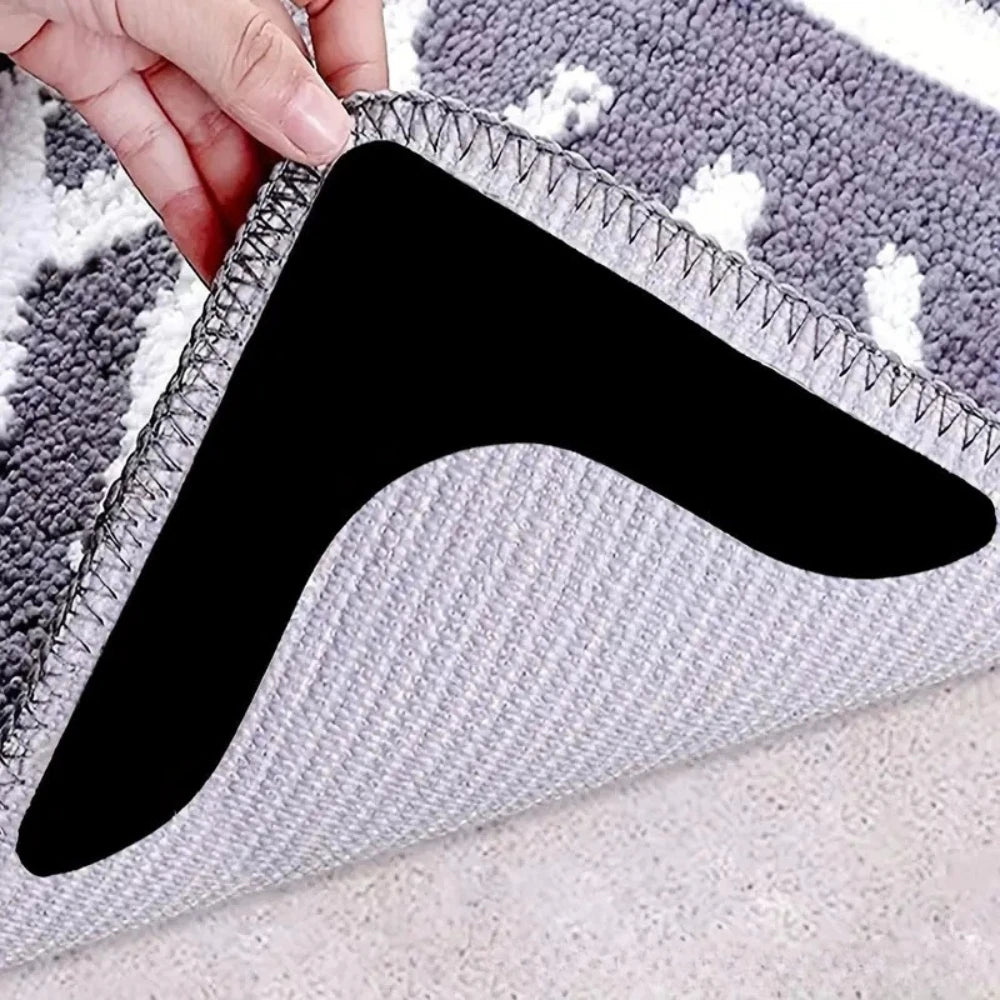 tapis sol moderne adhésifs antidérapants réutilisables 123x123mm 16pcs 25x130mm 32pcs