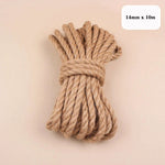 corde jute naturelle 1mm 14mm artisanale rustique décoration maison bricolage macramé fibrée marron clair