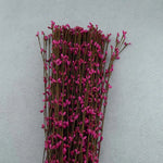 guirlande artificielle multicolore fleurs baies tiges décoration intérieure mariage anniversaire baby shower