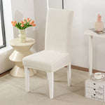 housse chaise tissu géométrique moderne polyestere couleurs vert gris blanc beige