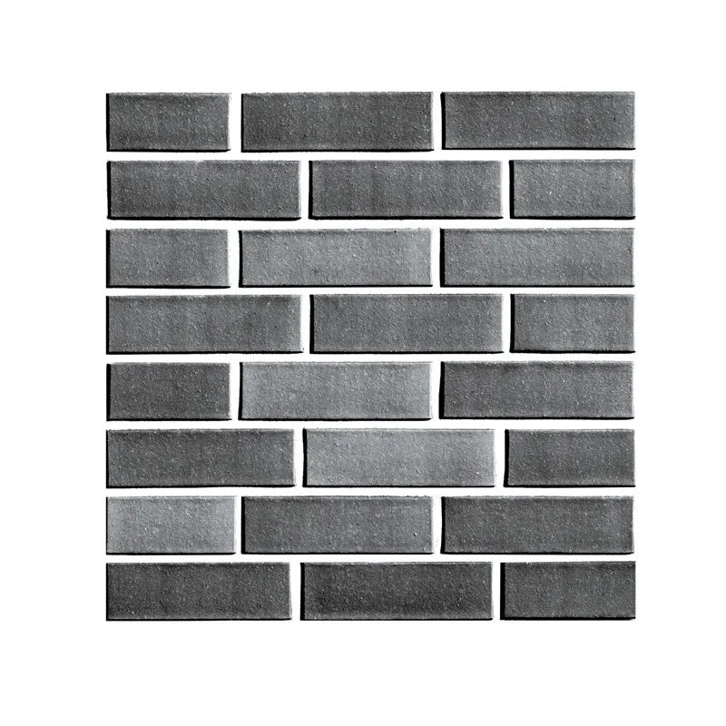 panneau décoratif mural texture brique couleur marron noir adhésif moderne décoration intérieure 30cm 30cm