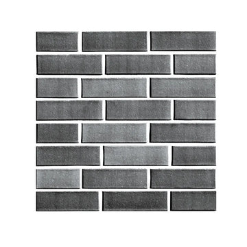 panneau décoratif mural texture brique couleur marron noir adhésif moderne décoration intérieure 30cm 30cm